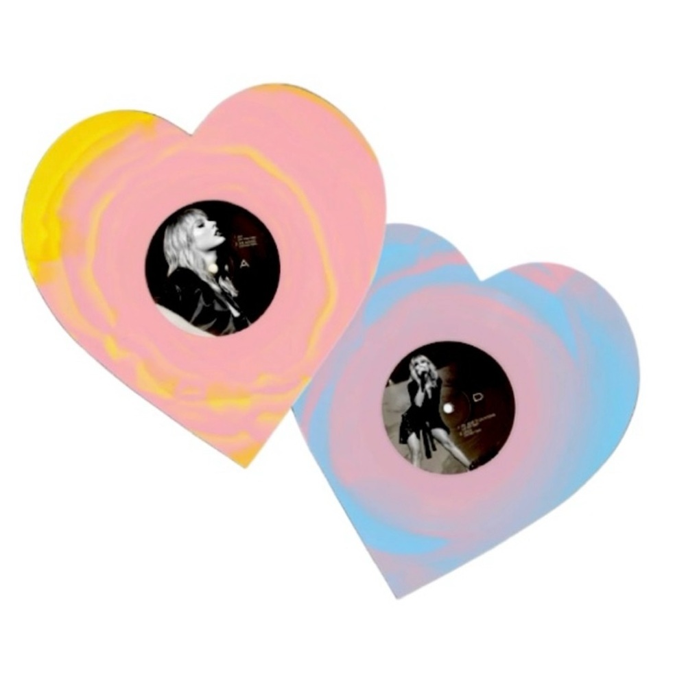 Taylor Swift Lover heart vinyl.